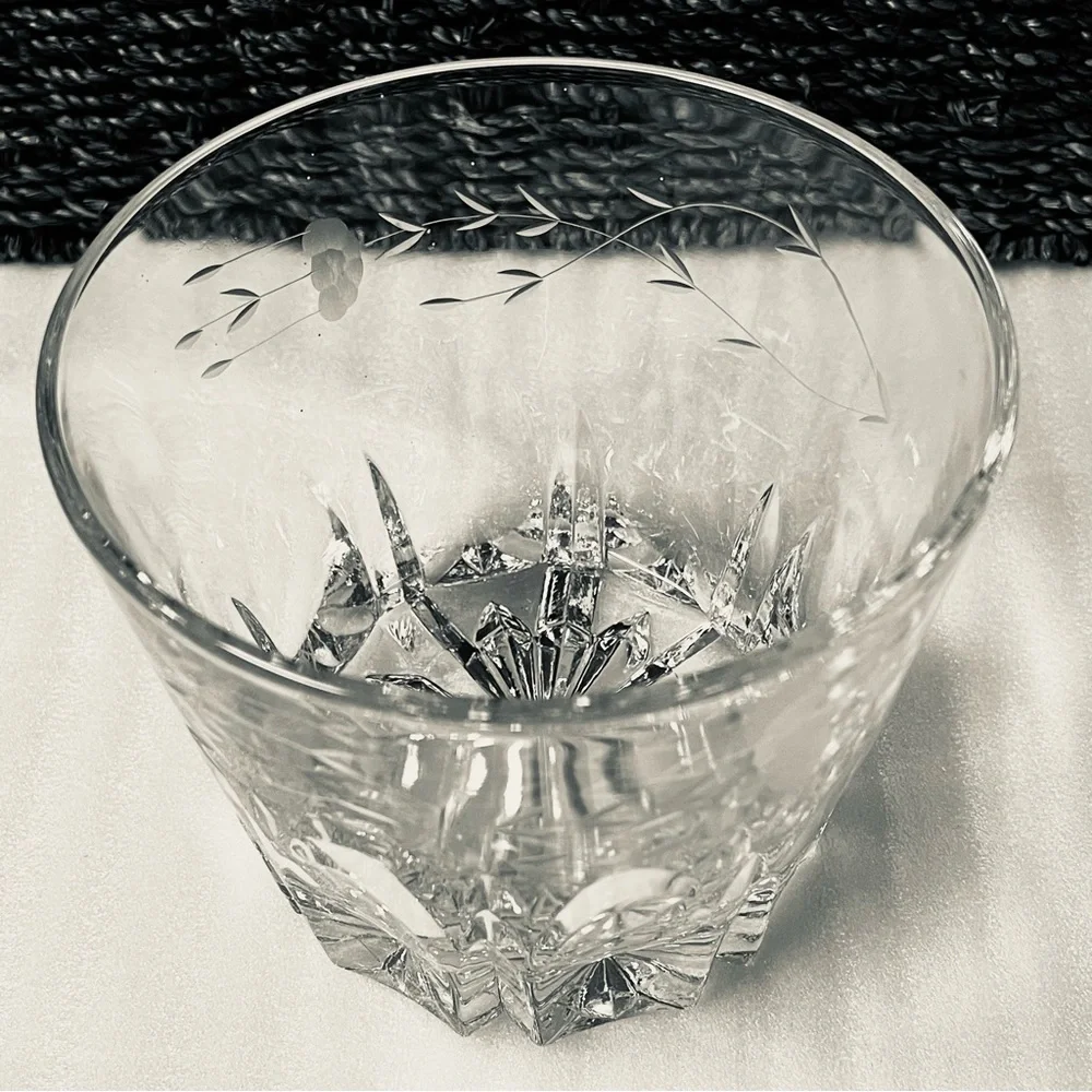 Princess House Lead Crystal Heritage Ice Bucket Vintage